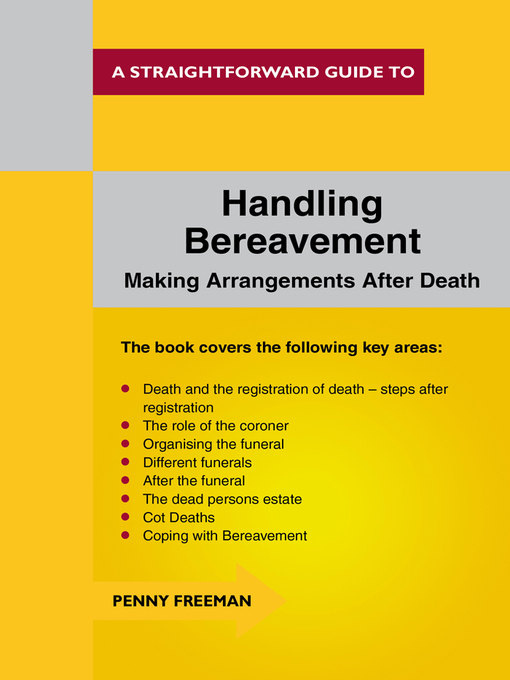 Cover image for Handling Bereavement